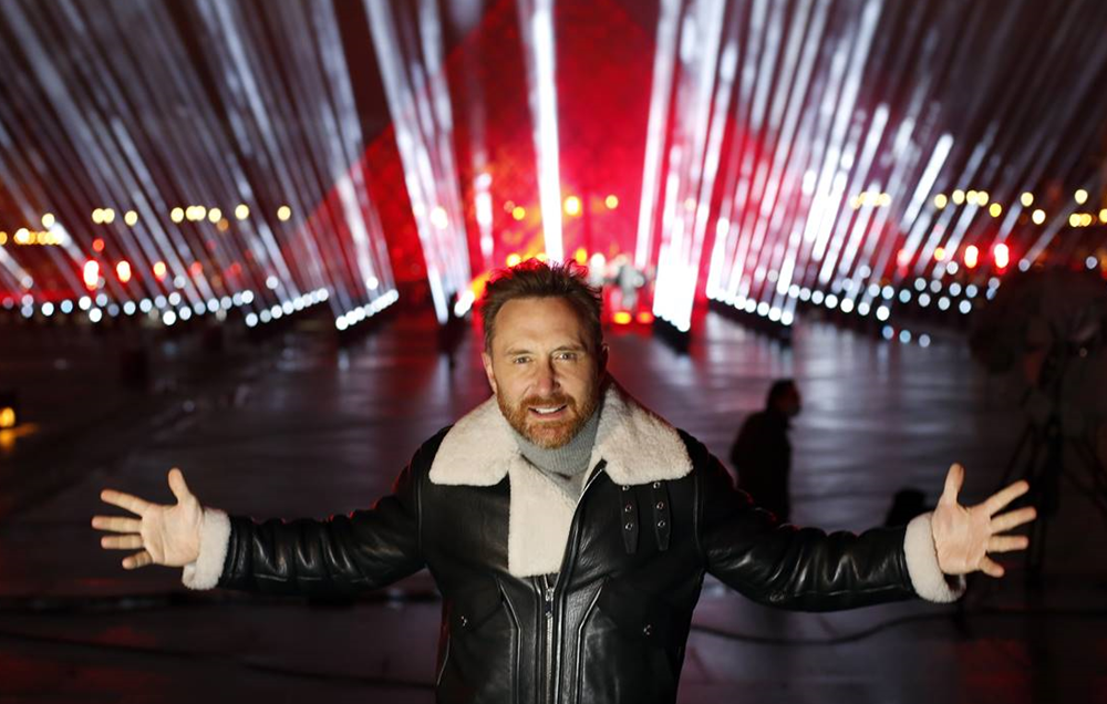 David Guetta en mix depuis Paris pour le nouvel an !