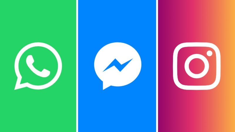 Instagram, WhatsApp et Facebook Messenger en panne