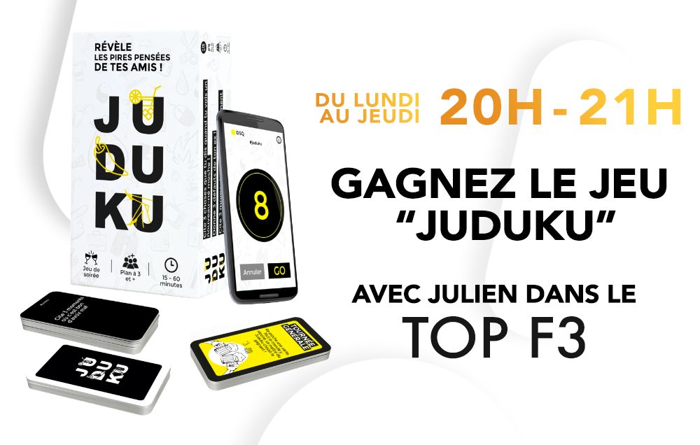 Toute la semaine, Fréquence 3 vous offre votre jeu « Juduku » !