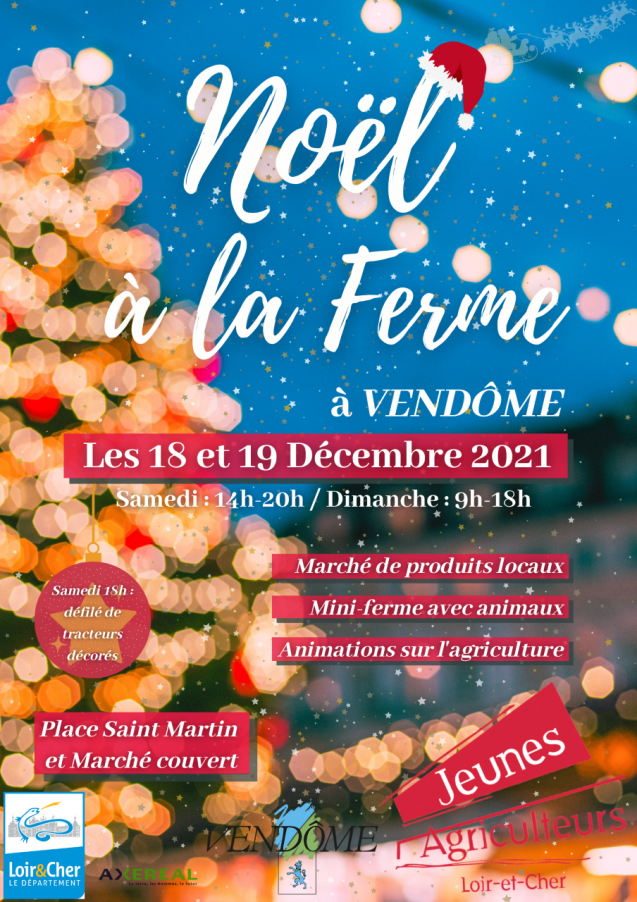 ANIMATIONS COMMERCIALES Marché couvert / Place Saint-Martin Noel à la ferme