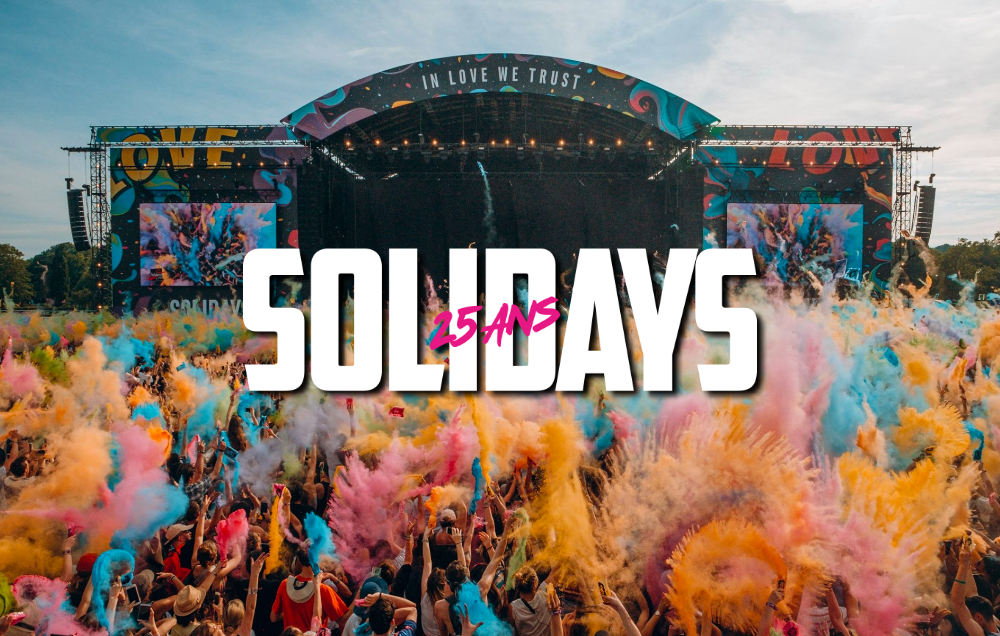Le festival Solidays fête ses 25 ans !