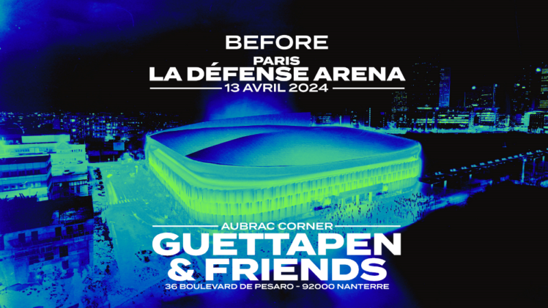 Le Before Guettapen du show Afterlife à Paris La Défense Arena !