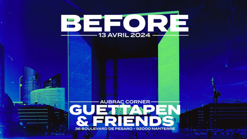 Le Before Guettapen du show Afterlife à Paris La Défense Arena !