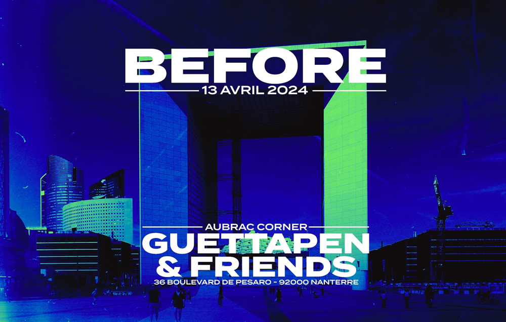 Le Before Guettapen du show Afterlife à Paris La Défense Arena !