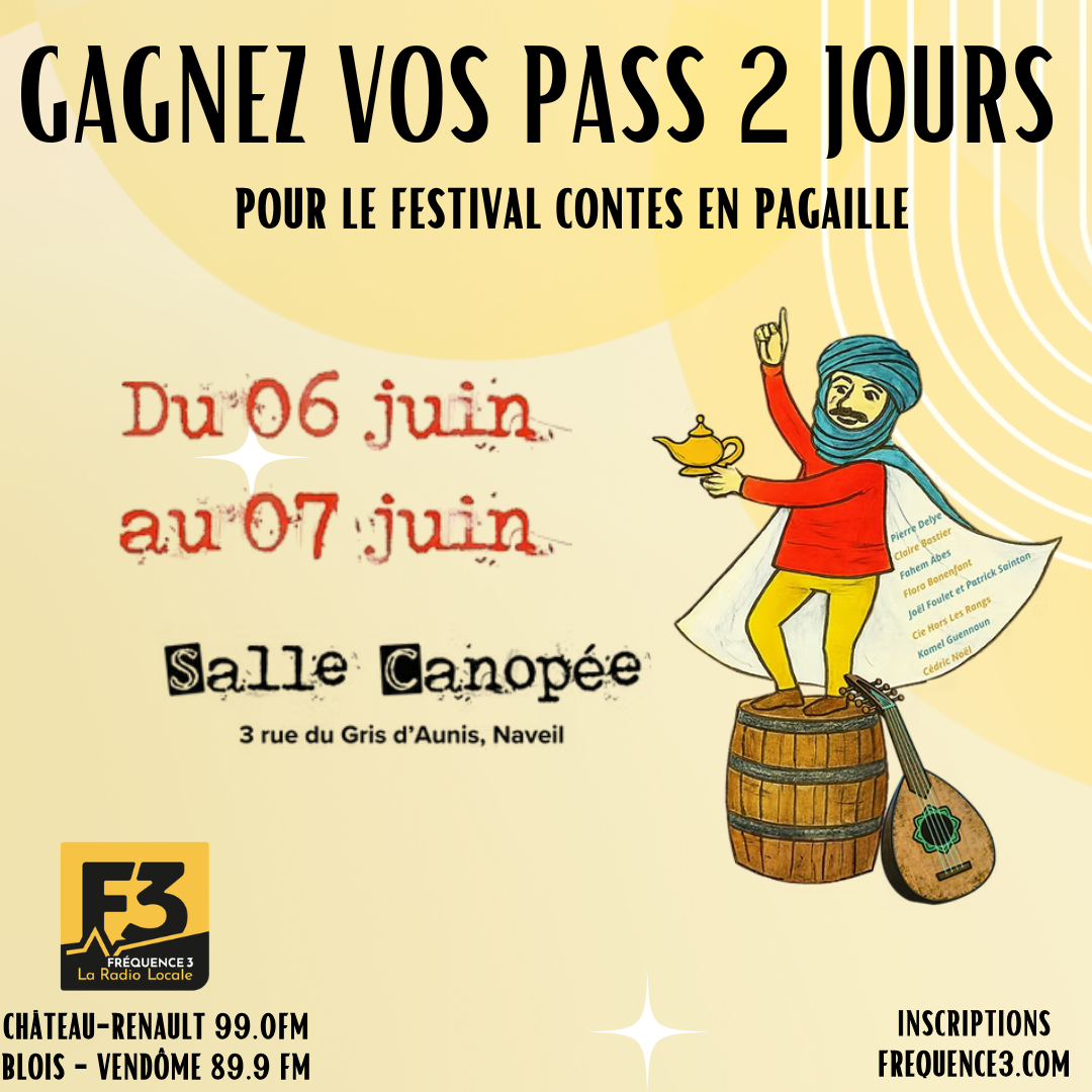 Remportez votre pass 2 jours pour le Festival contes en pagaille