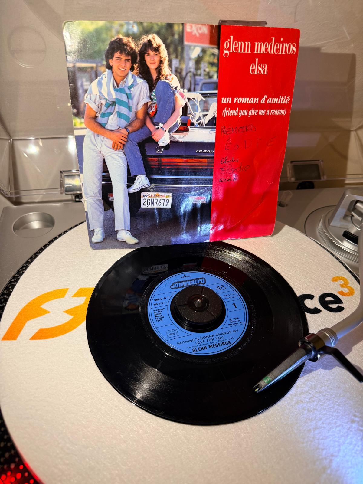 🎵 Le Vinyle de 10h moins 10 – Dimanche 6 decembre – Un Roman d’Amitié (Elsa & Glenn Medeiros)