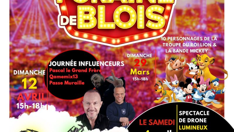 🎢 Manèges, gourmandises et frissons : la fête foraine de Blois est de retour !