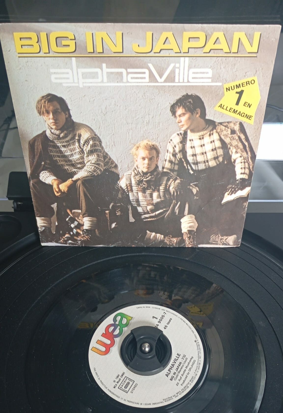 🎵 Le Vinyle de 10h moins 10 – Dimanche 29 Mars – Alphaville – Big In Japan