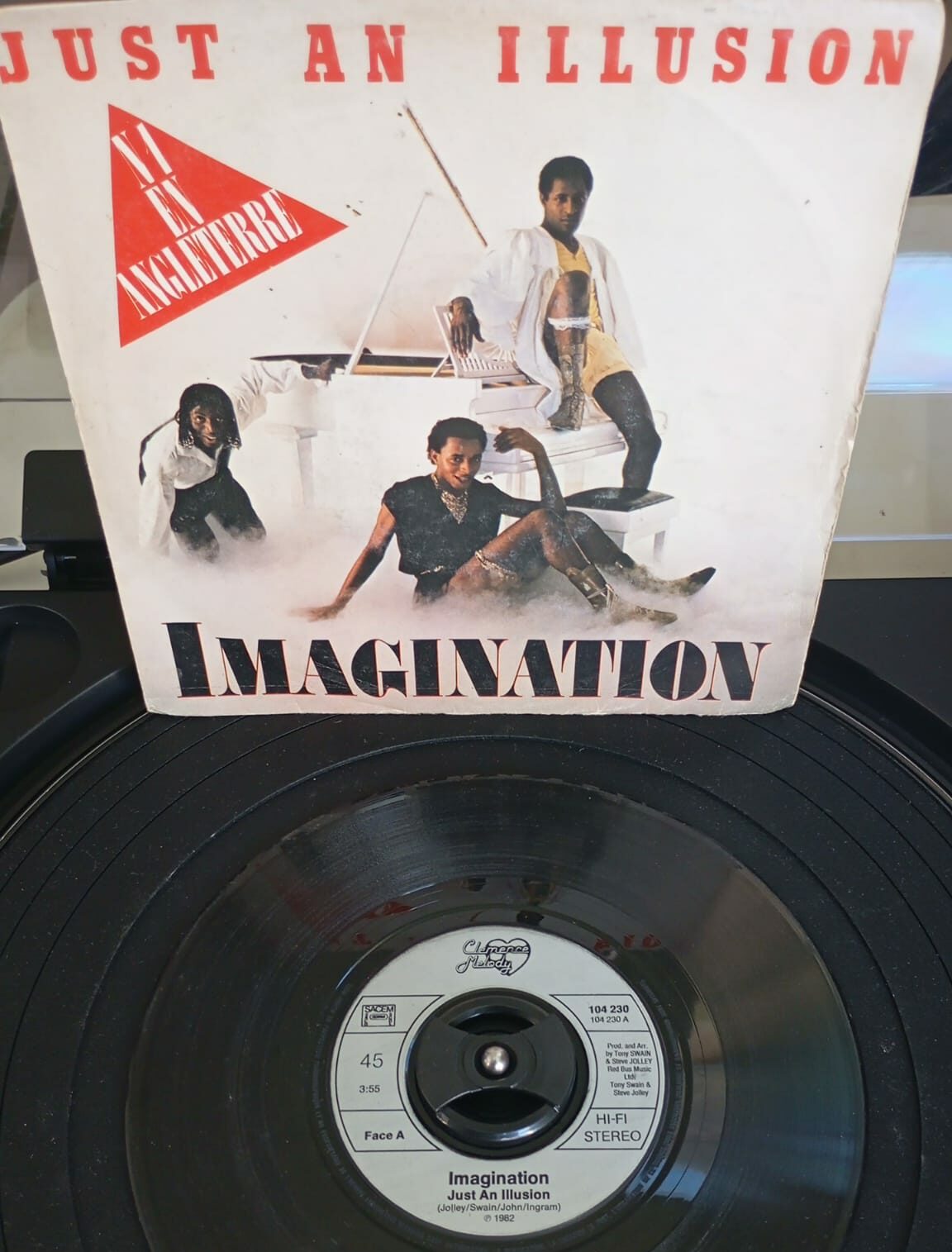 🎵 Le Vinyle de 10h moins 10 – Dimanche 12 avril – Imagination – Just An Illusion