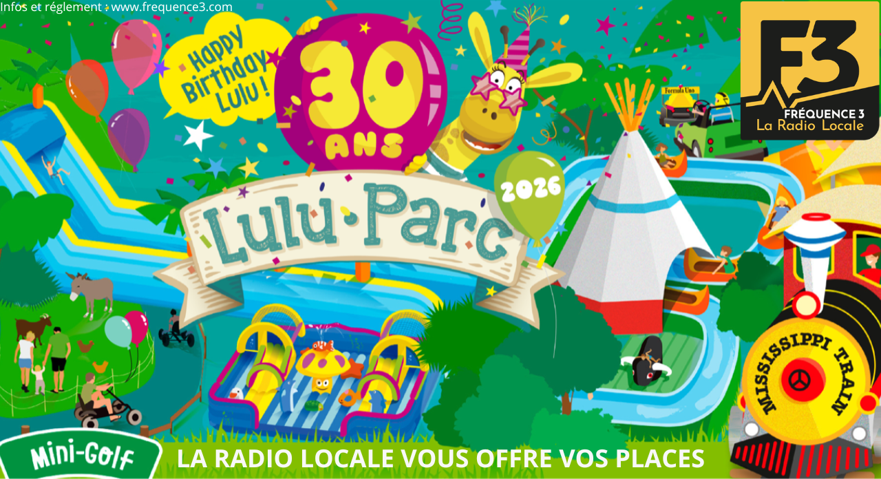 🎉 Lulu Parc fête ses 30 ans : une saison exceptionnelle vous attend et on vous offre vos places !