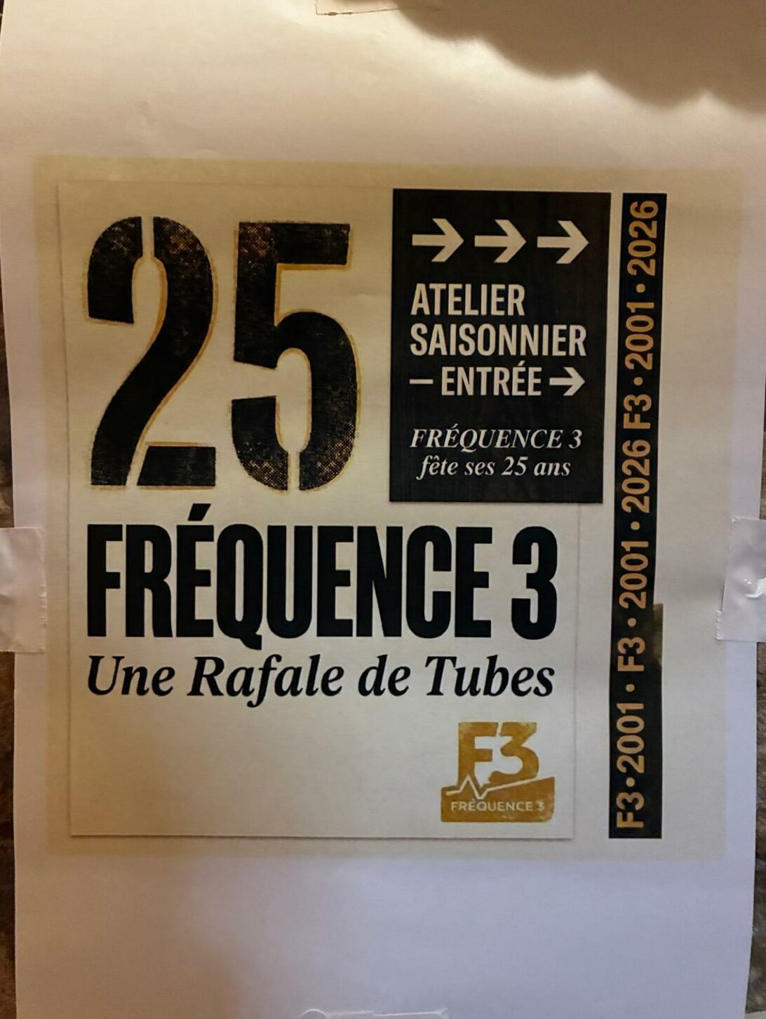 25 ANS DE FRÉQUENCE 3 : UNE SOIRÉE INOUBLIABLE À PARIS