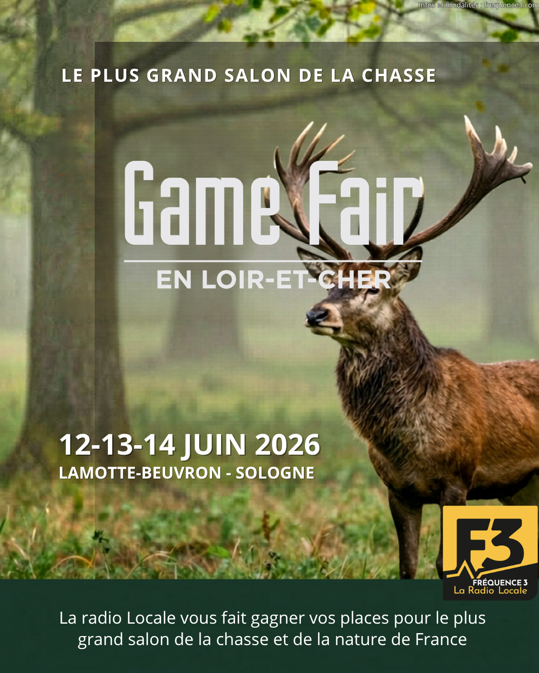 Remportez-vos places pour le plus grand salon de chasse de France à Lamotte-Beuvron