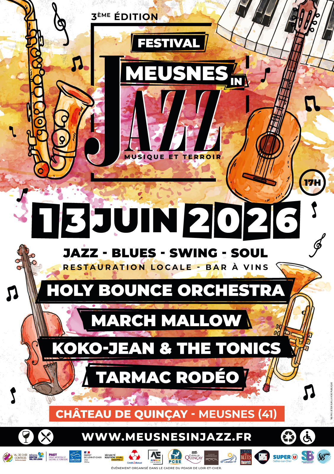 🎷 Des places à gagner pour Meusnes In Jazz 2026