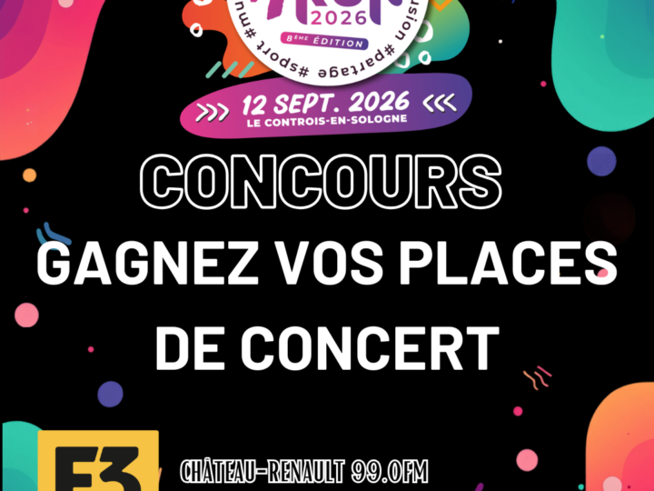 H-Run 2026 : Fréquence 3 LA radio Locale vous fait gagner vos places pour les concerts du samedi soir !