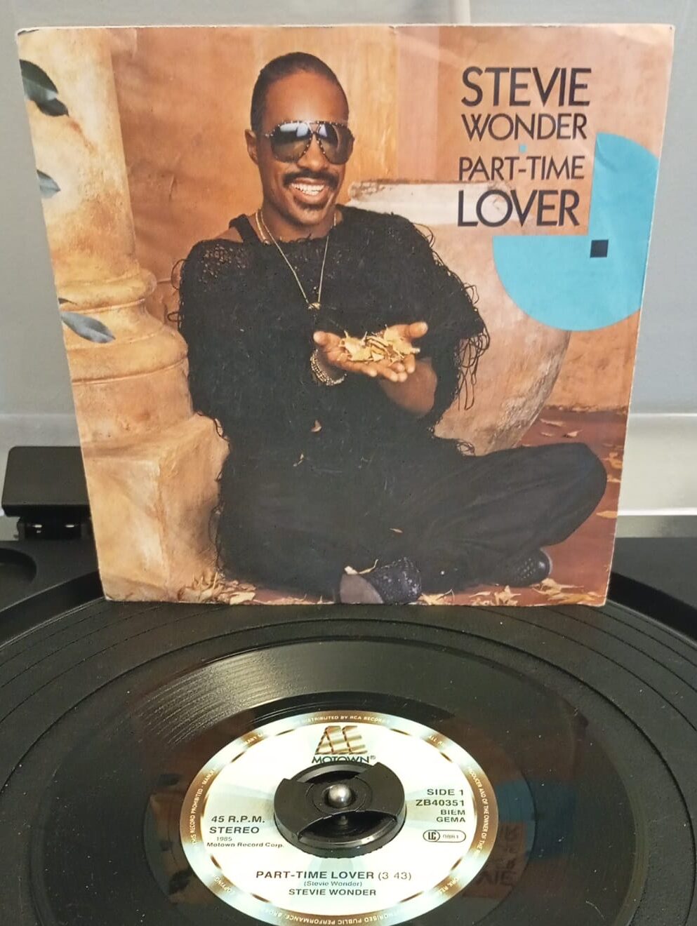 🎵 Le Vinyle de 10h moins 10 – Dimanche 20 septembre – Stevie Wonder – Part-Time Lover
