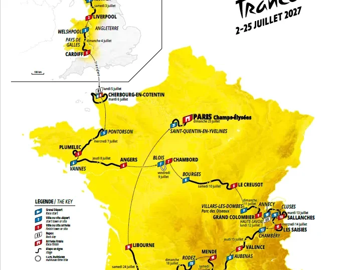 Tour de France 2027 : un contre-la-montre « royal » entre Blois et Chambord, le Loir-et-Cher au cœur de la Grande Boucle